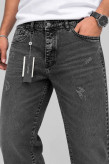 شلوار جین بویفرند Calvin Klein Jeans ذغالی